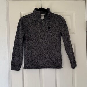 Cinch boy’s Charcoal Zip-Up Sweater